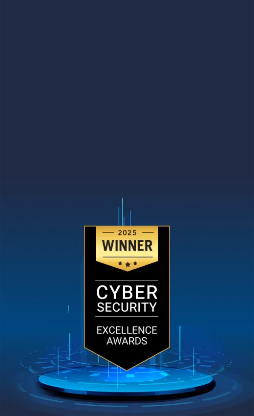Cyber Excellence Award Badge Mob